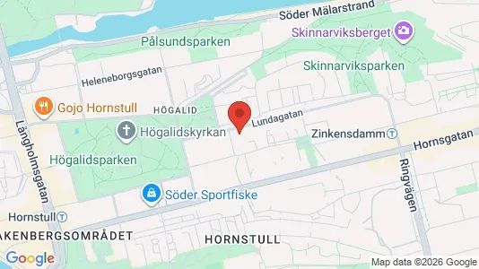 Apartments for rent i Södermalm - kort over placeringen