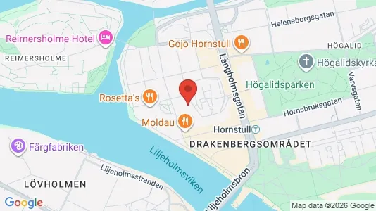 Apartments for rent i Södermalm - kort over placeringen