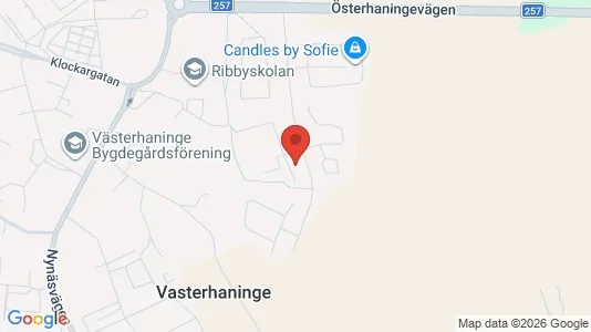 Apartments for rent i Haninge - kort over placeringen