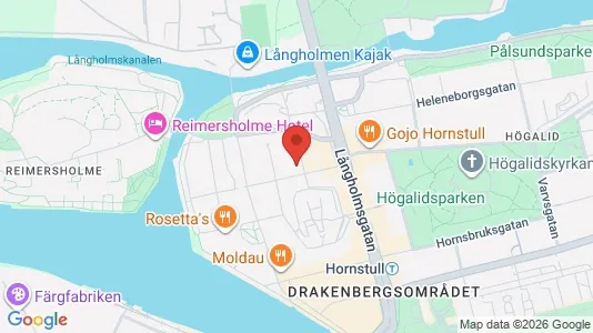 Apartments for rent i Södermalm - kort over placeringen