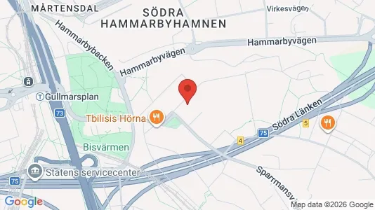Apartments for rent i Stockholm South - kort over placeringen