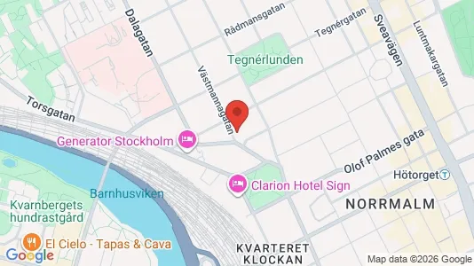Apartments for rent i Stockholm City - kort over placeringen