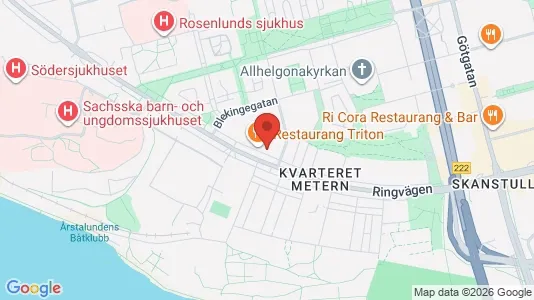 Apartments for rent i Södermalm - kort over placeringen