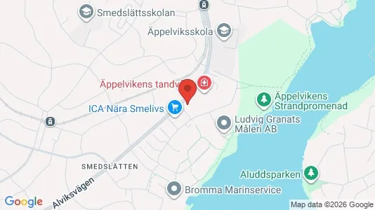 Apartments for rent i Stockholm West - kort over placeringen