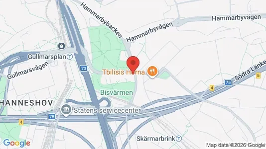 Apartments for rent i Stockholm South - kort over placeringen