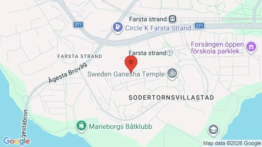 Apartments for rent i Stockholm South - kort over placeringen