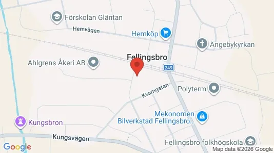 Apartments for rent i Lindesberg - kort over placeringen