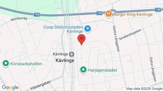 Apartments for rent i Kävlinge - kort over placeringen