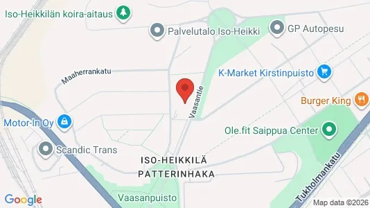 Apartments for rent i Turku - kort over placeringen