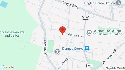 Apartments for rent i Dublin 11 - kort over placeringen