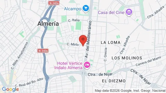 Apartments for rent i Palma de Mallorca - kort over placeringen