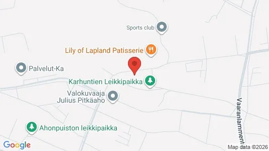 Apartments for rent i Rovaniemi - kort over placeringen