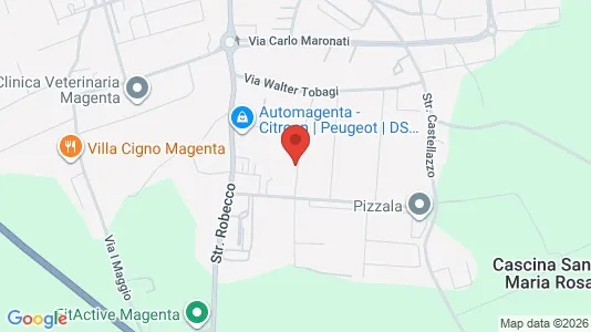 Apartments for rent i Magenta - kort over placeringen