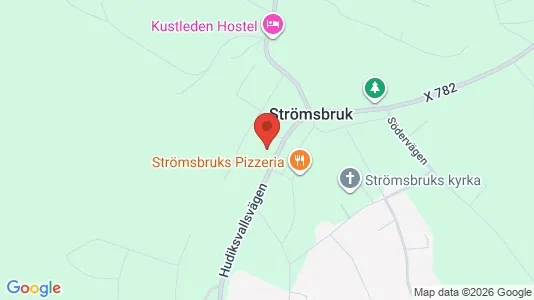 Apartments for rent i Nordanstig - kort over placeringen