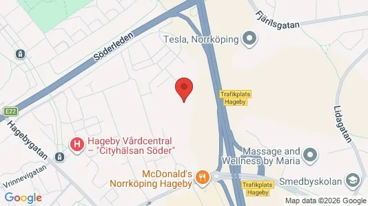 Apartments for rent i Norrköping - kort over placeringen
