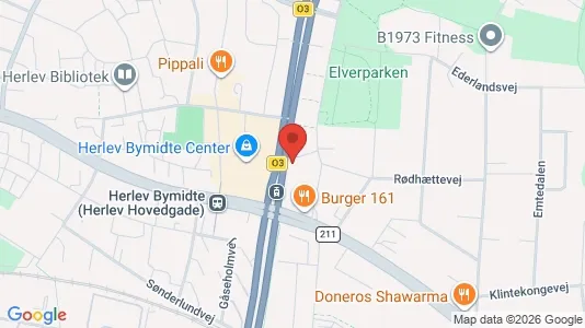 Apartments for rent i Herlev - kort over placeringen