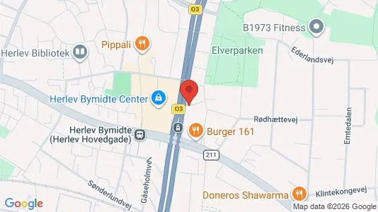 Apartments for rent i Herlev - kort over placeringen