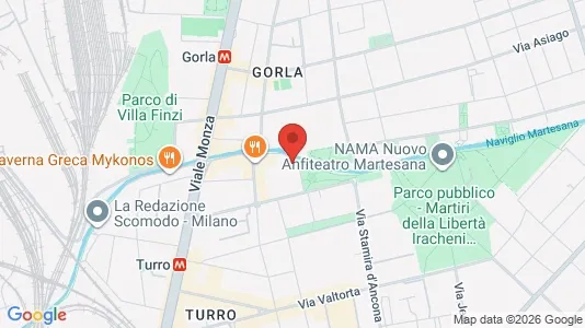 Apartments for rent i Milano Zona 2 - Stazione Centrale, Gorla, Turro, Greco, Crescenzago - kort over placeringen