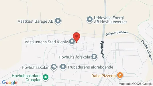 Apartments for rent i Uddevalla - kort over placeringen