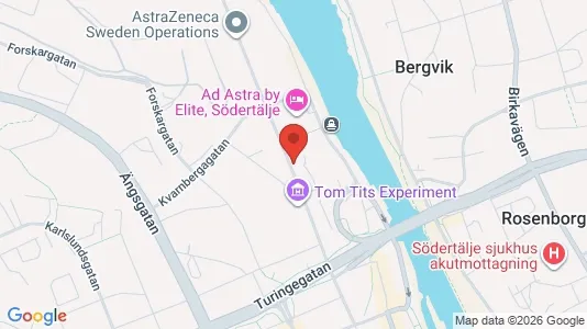 Apartments for rent i Södertälje - kort over placeringen
