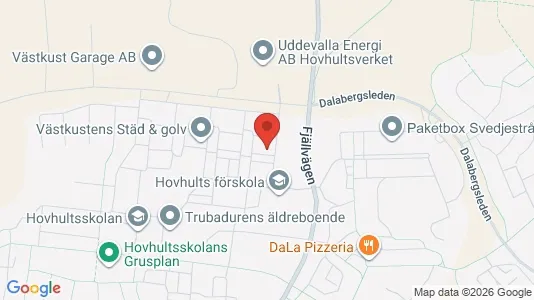 Apartments for rent i Uddevalla - kort over placeringen