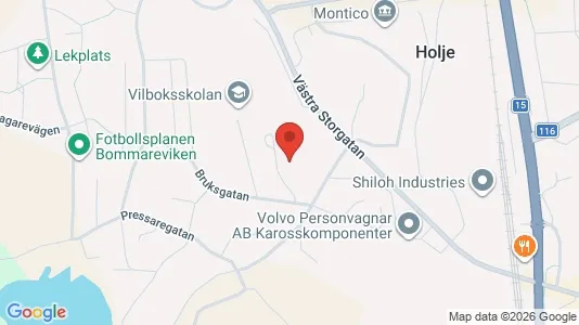 Apartments for rent i Olofström - kort over placeringen