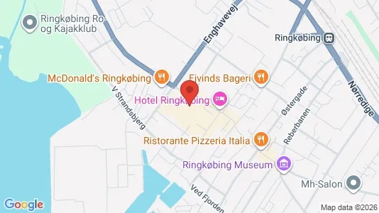 Apartments for rent i Ringkøbing - kort over placeringen