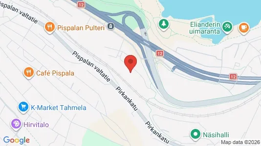 Apartments for rent i Tampere Lounainen - kort over placeringen