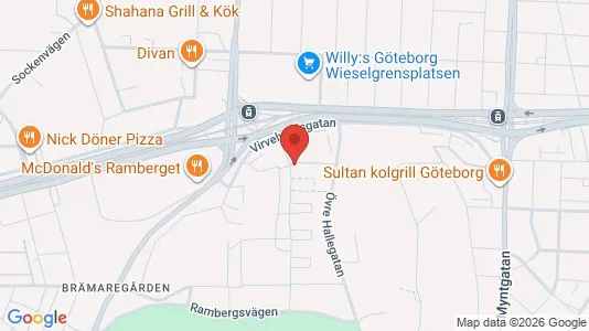 Apartments for rent i Lundby - kort over placeringen