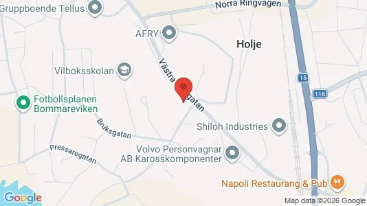 Apartments for rent i Olofström - kort over placeringen