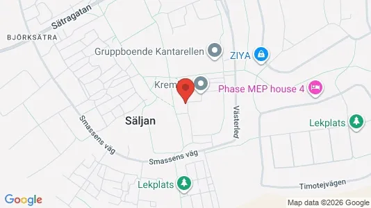 Apartments for rent i Sandviken - kort over placeringen