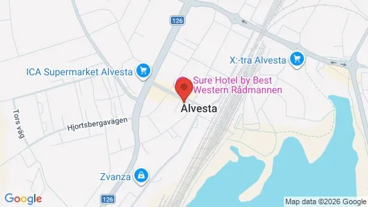 Apartments for rent i Alvesta - kort over placeringen