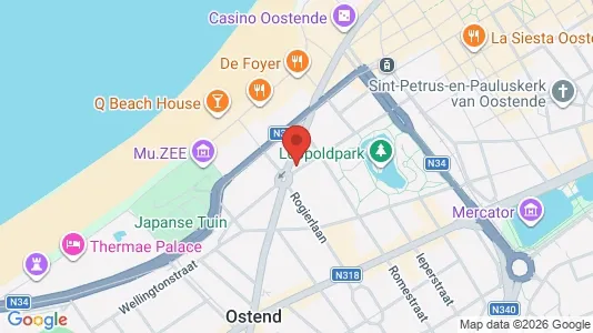 Apartments for rent in Oostende - Photo from Google Street View