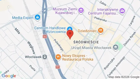Apartments for rent in Włocławek - Photo from Google Street View