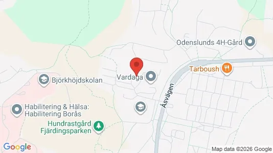 Apartments for rent i Borås - kort over placeringen