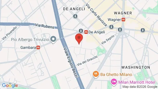 Rooms for rent i Milano Zona 6 - Barona, Lorenteggio - kort over placeringen