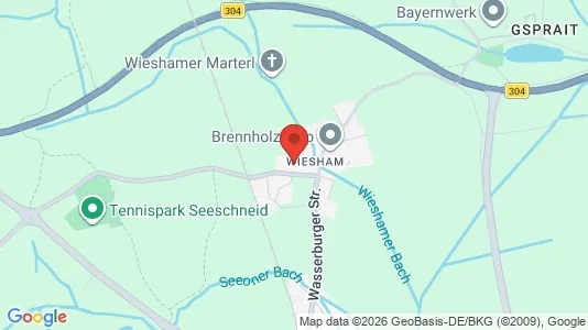 Apartments for rent i Ebersberg - kort over placeringen