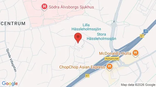 Apartments for rent i Borås - kort over placeringen