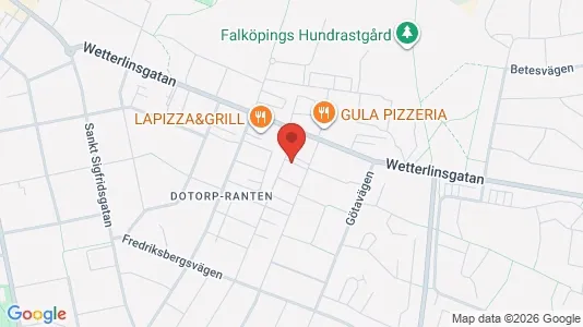 Apartments for rent i Falköping - kort over placeringen