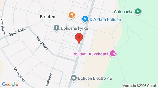 Apartments for rent i Skellefteå - kort over placeringen