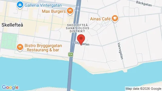 Apartments for rent i Skellefteå - kort over placeringen