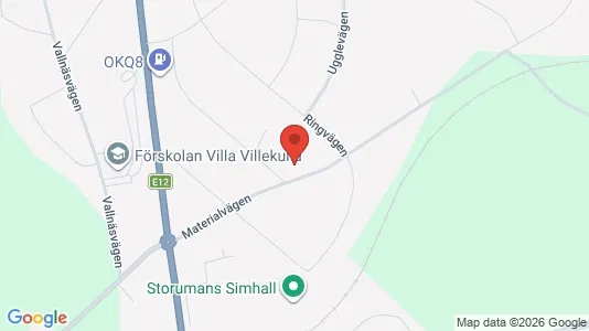 Apartments for rent i Storuman - kort over placeringen