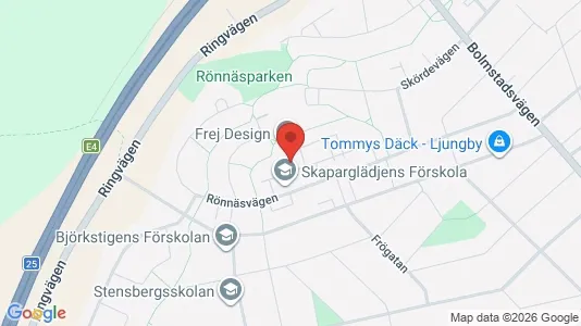 Apartments for rent i Ljungby - kort over placeringen