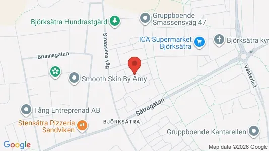 Apartments for rent i Sandviken - kort over placeringen
