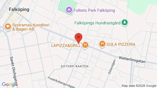 Apartments for rent i Falköping - kort over placeringen