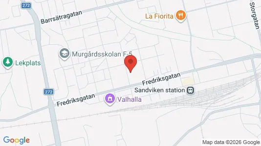 Apartments for rent i Sandviken - kort over placeringen
