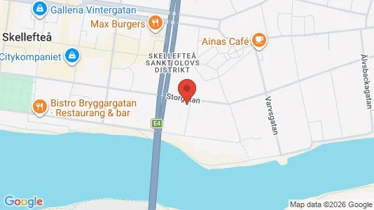 Apartments for rent i Skellefteå - kort over placeringen