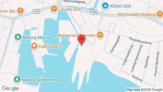 Apartments for rent i Nyborg - kort over placeringen