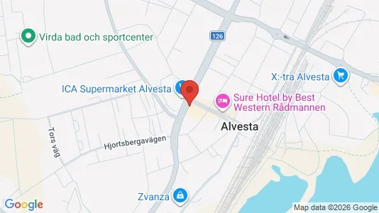 Apartments for rent i Alvesta - kort over placeringen