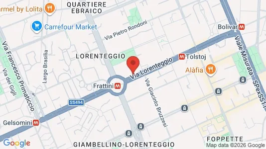 Apartments for rent i Spoleto - kort over placeringen